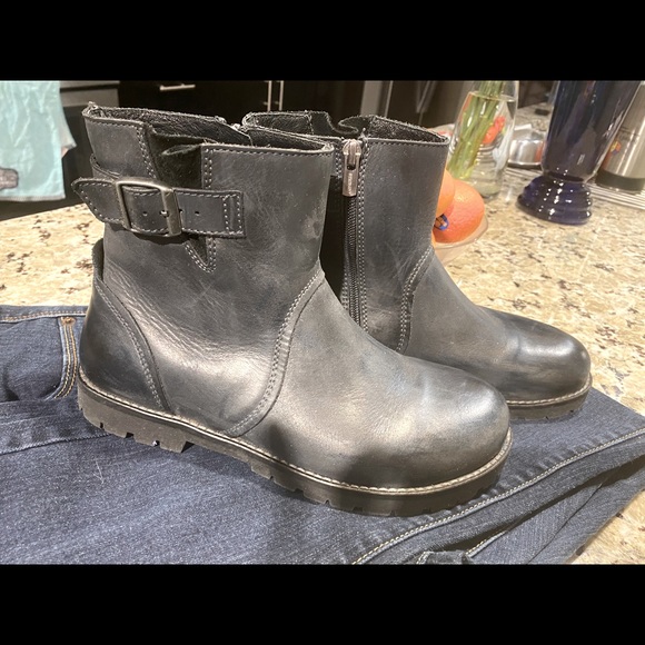 birkenstock stowe leather boot